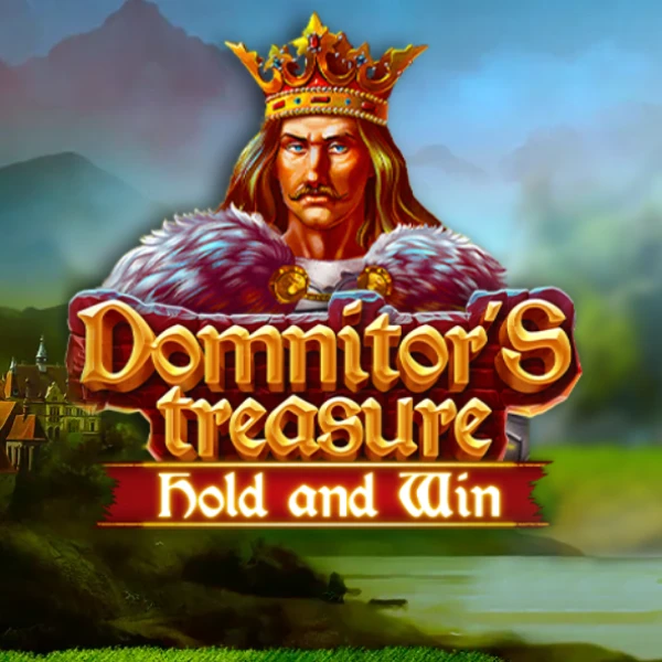 Image for Domnitors treasure hold and win logo